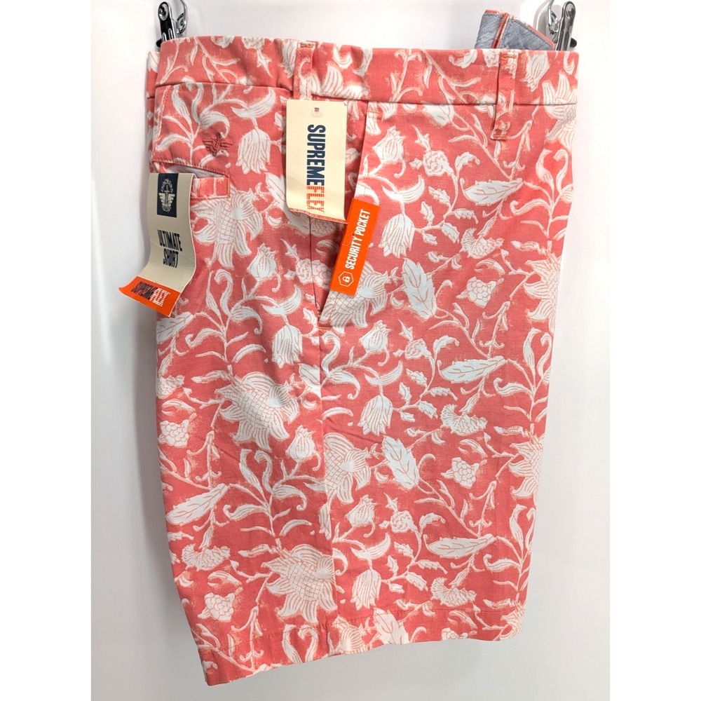 Dockers Ultimate Shorts Supreme Flex Floral & Security Pocket - Men's size 42